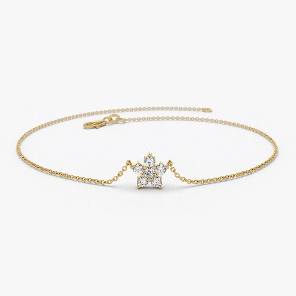 Natalia's Modern Diamond Bracelet